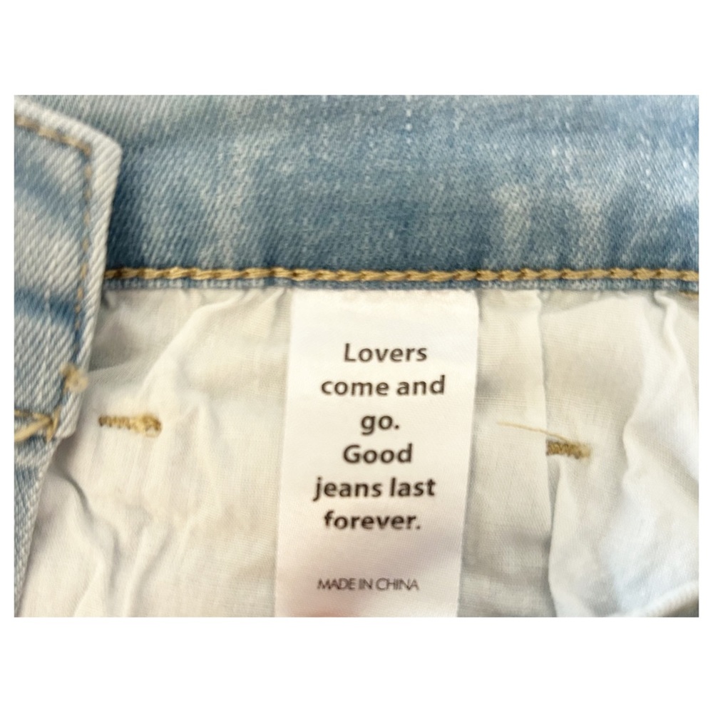 NWT PACSUN (27) High Rise Jeggings Distressed Light Wash - Picture 11 of 11